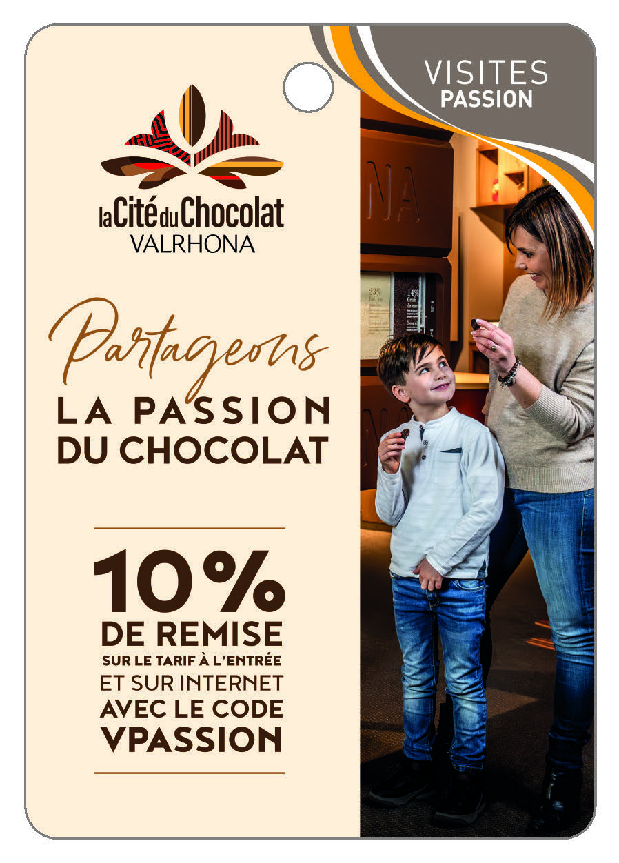 LA CITÉ DU CHOCOLAT - VALRHONA - Penser à réserver sa visite sur https://citeduchocolat.com/