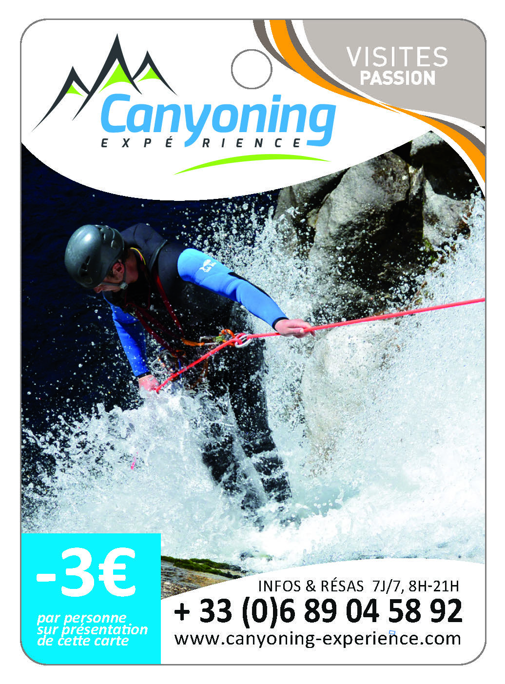 Canyoning Expérience