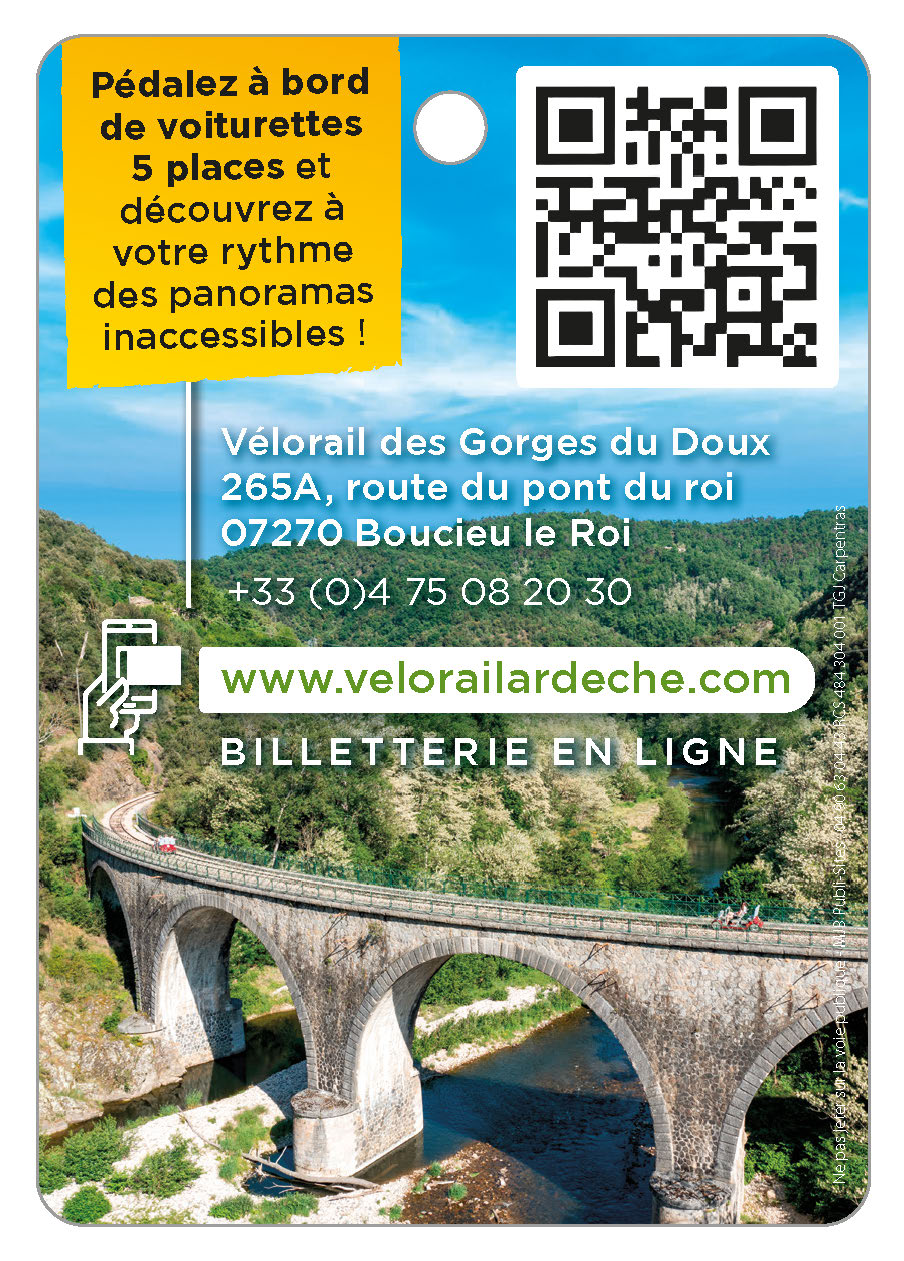 Vélorail des Gorges du Doux