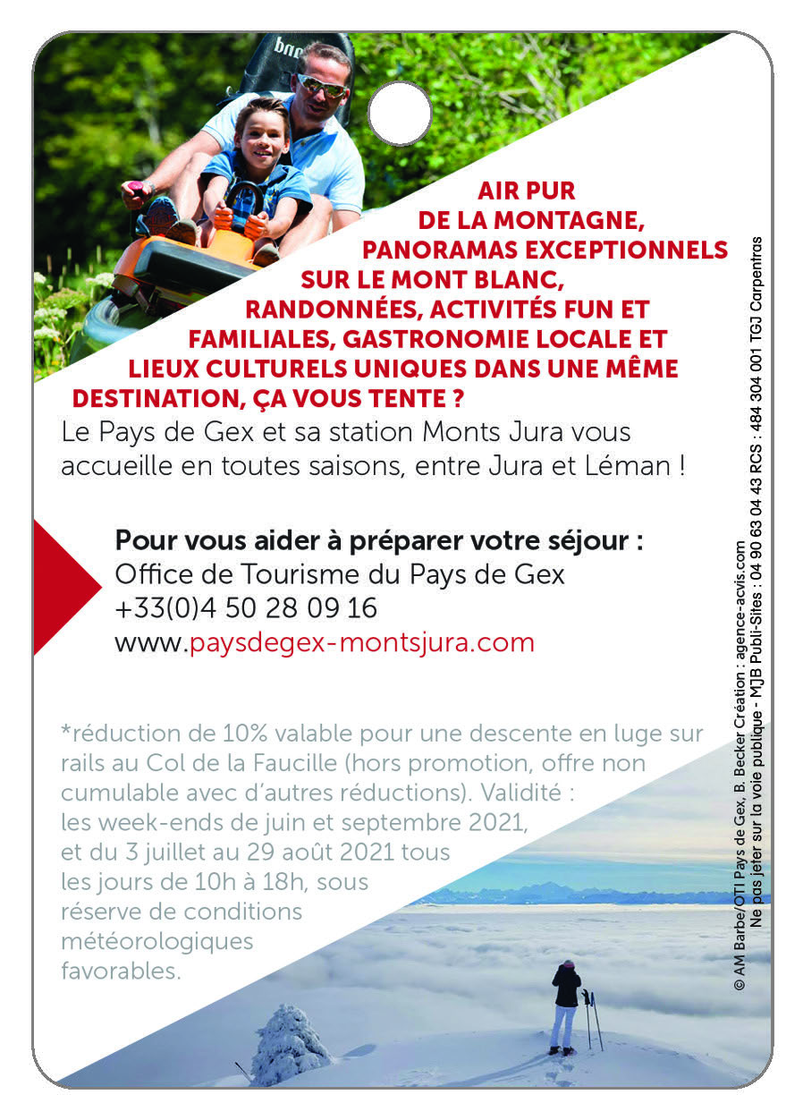 PAYS DE GEX - MONTS JURA