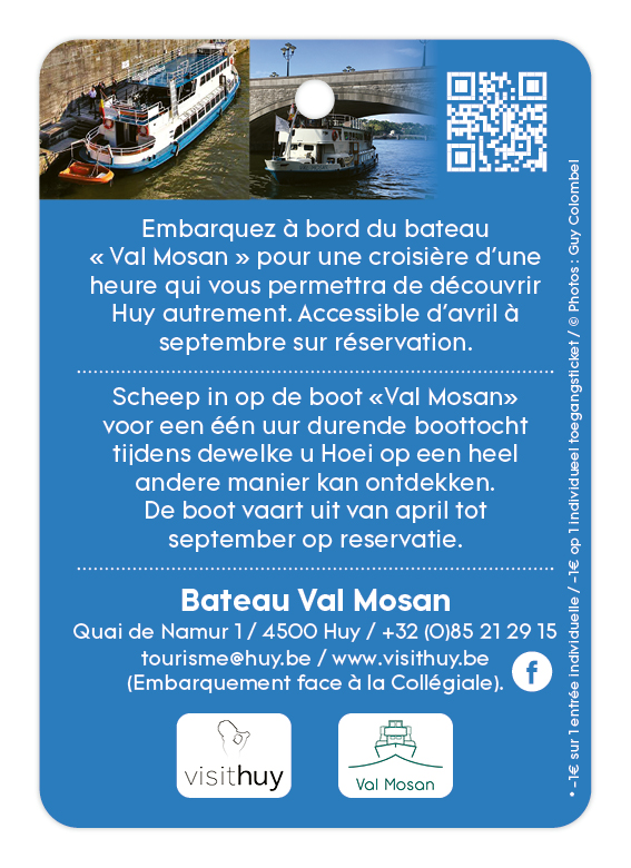 Bateau du Val Mosan Huy