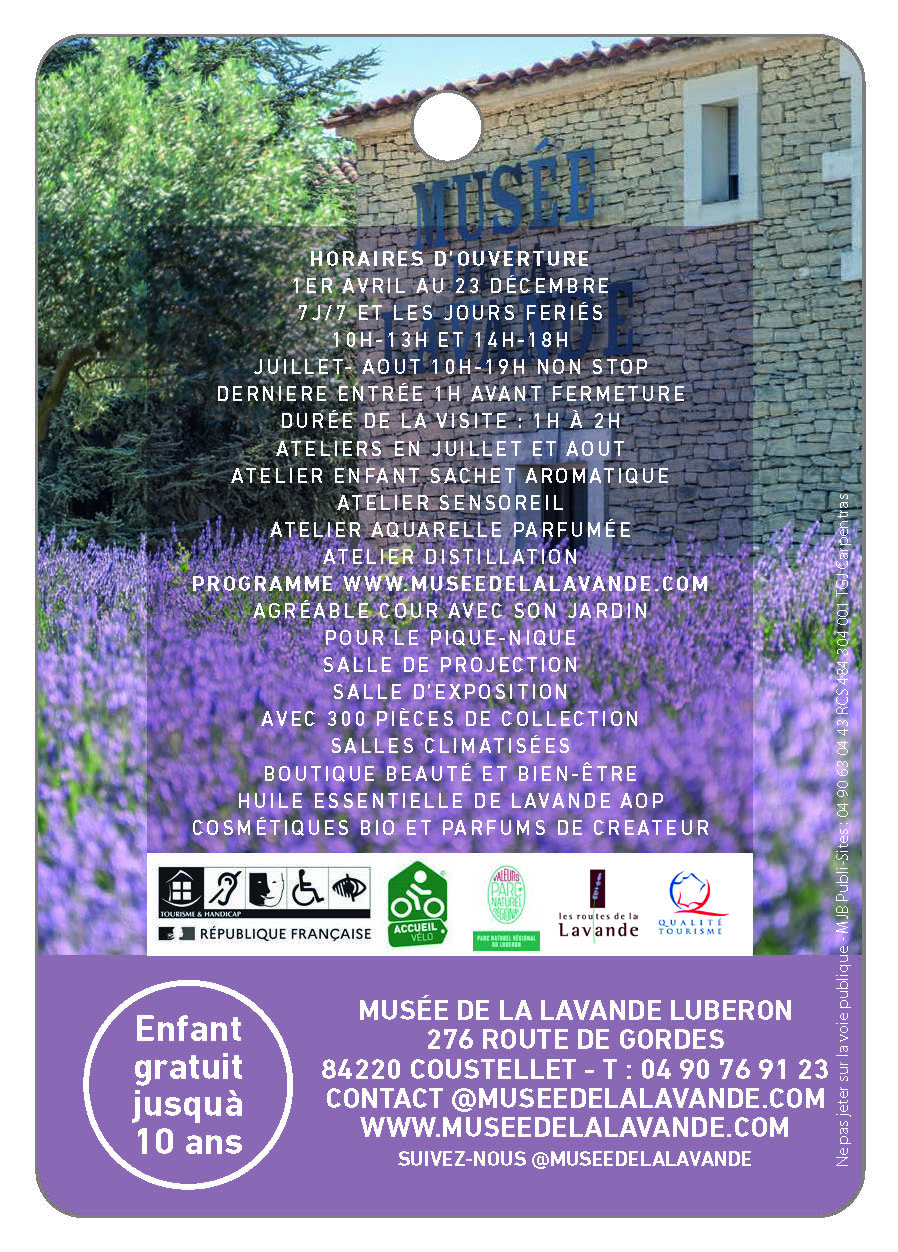 MUSÉE DE LA LAVANDE - LE CHATEAU DU BOIS -