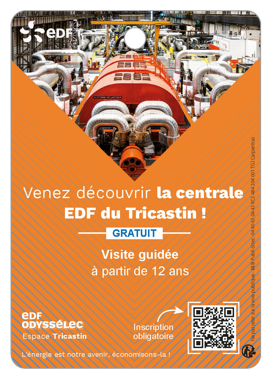 AU COEUR DE LA CENTRALE - EDF ODYSSÉLEC - Espace Tricastin -