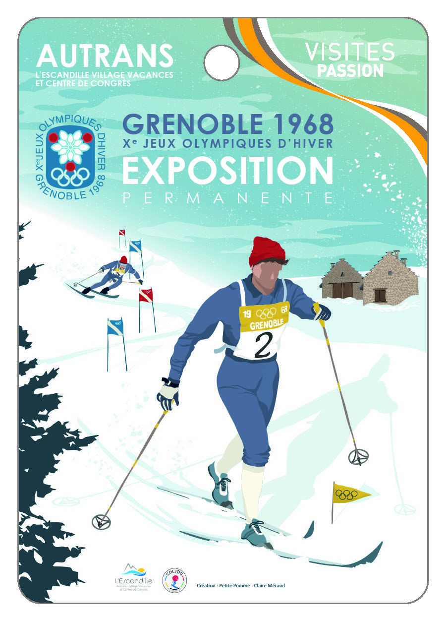EXPOSITION PERMANENTE - Grenoble 1968 - Xième Jeux Olympiques d'Hiver -