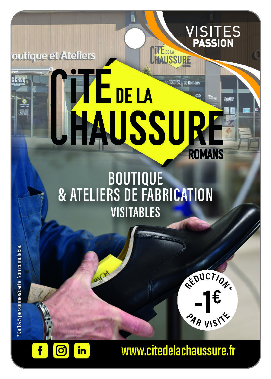CITÉ DE LA CHAUSSURE - Boutique & ateliers de fabrication visitables