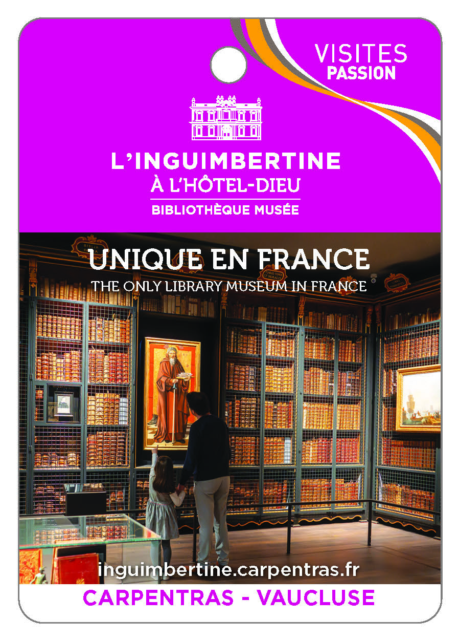L'INGUIMBERTINE à L'Hotele-Dieu , Bibliothèque Musée -UNIQUE EN FRANCE