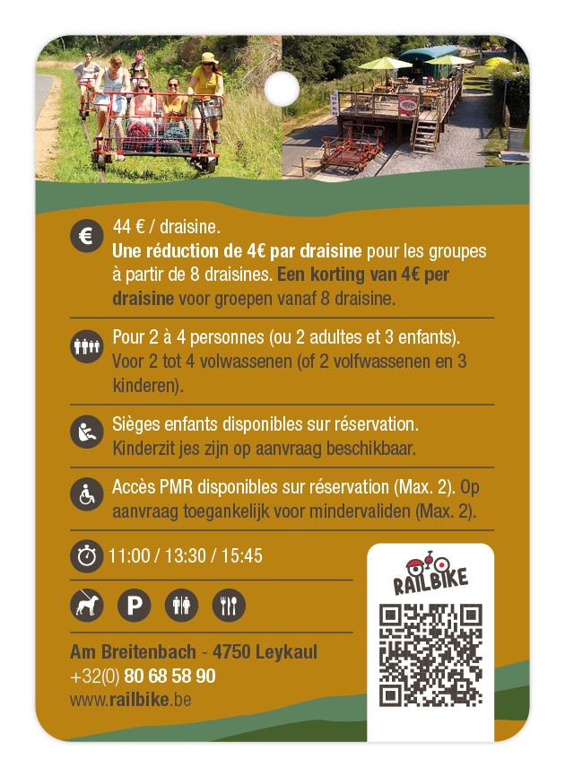 Railbike des Hautes Fagnes