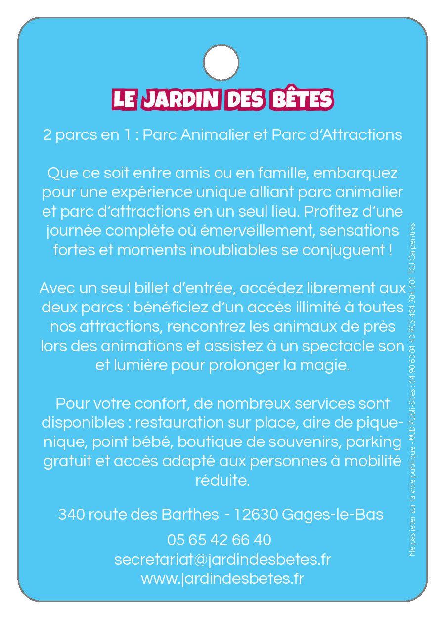 Le Jardin des Bêtes