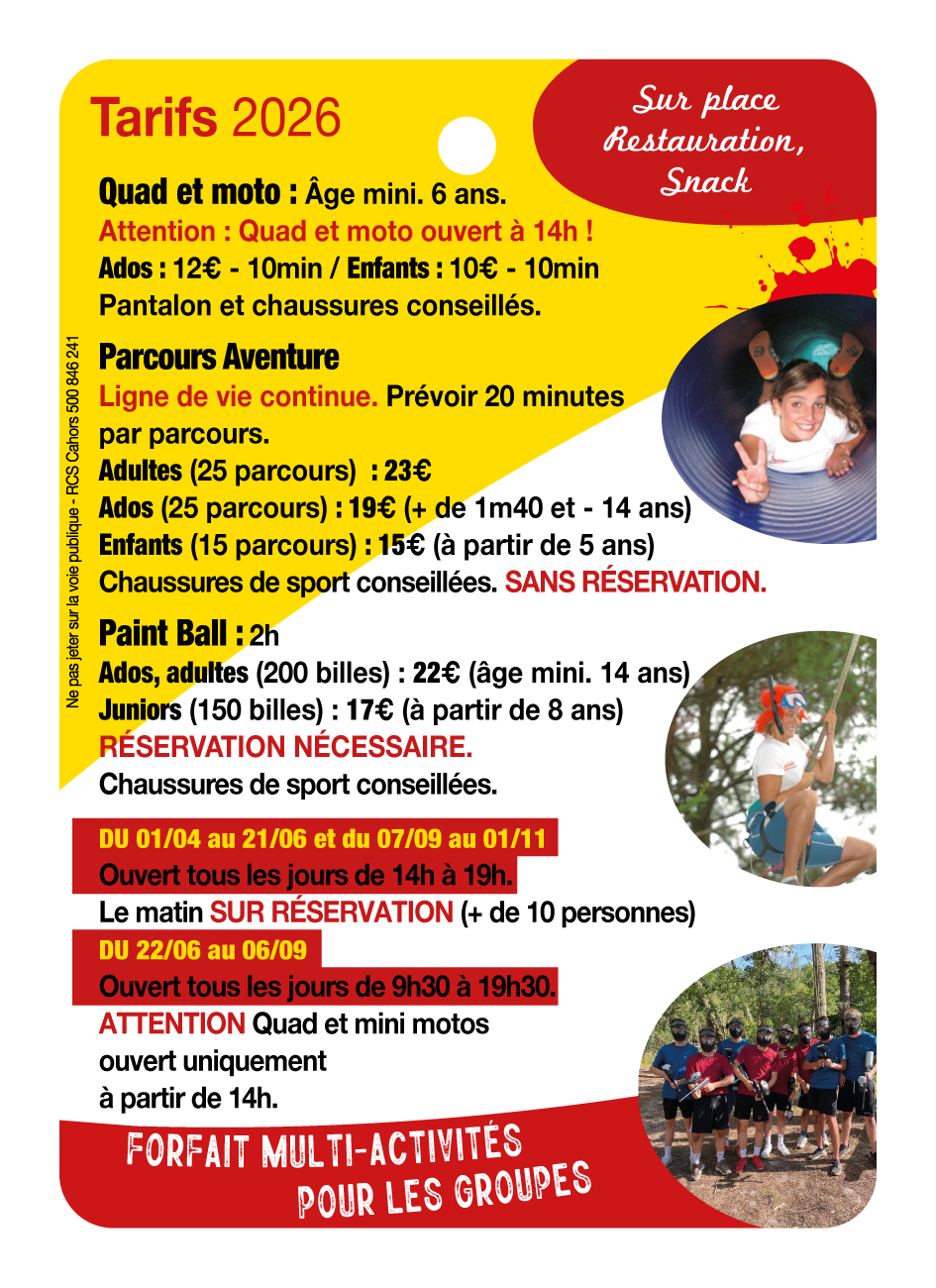 Adrenaline parc moliets