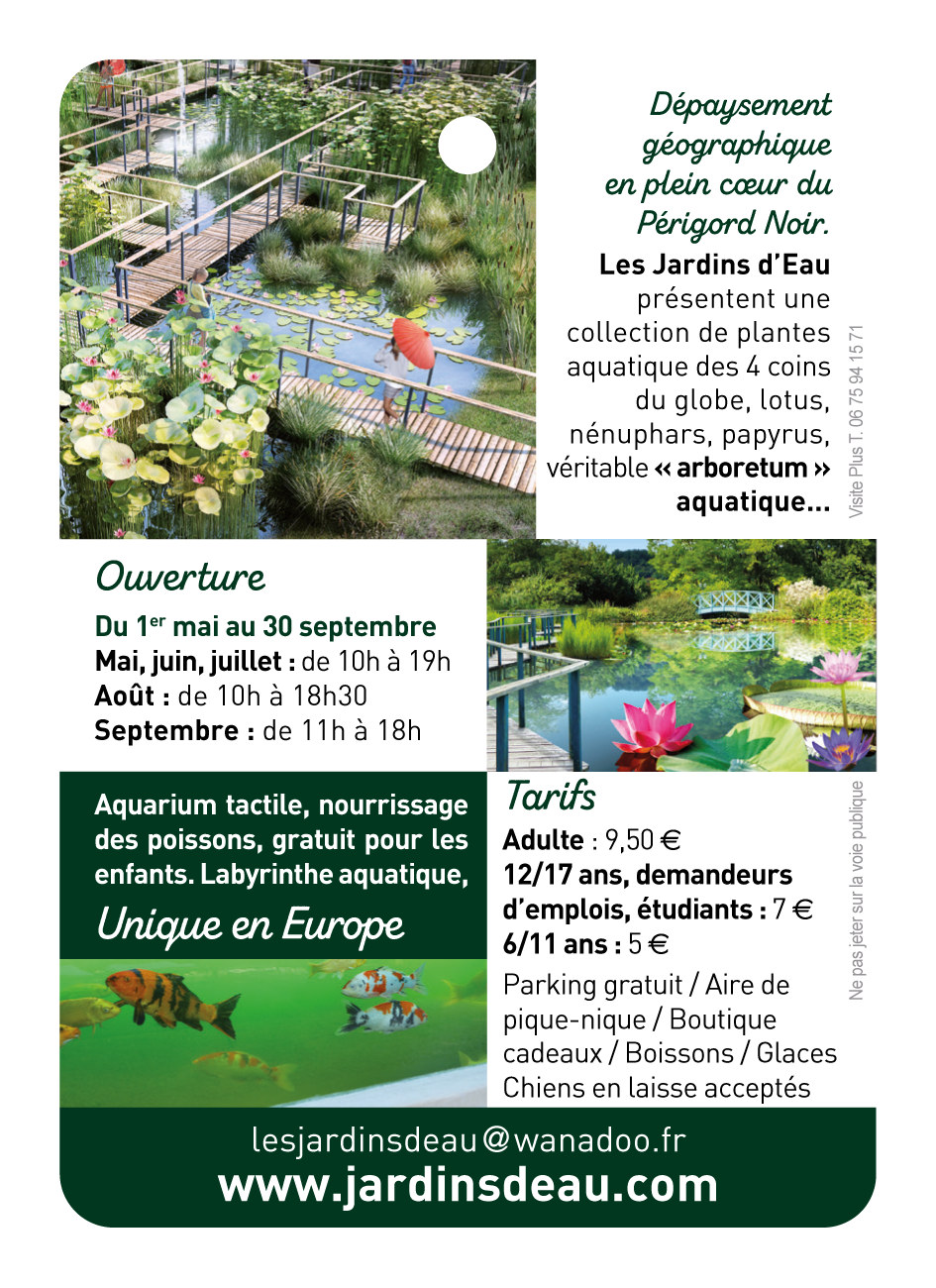 Les jardins d'eau