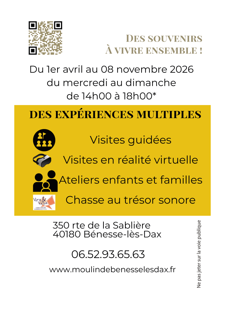 Le moulin de Benesse Les Dax