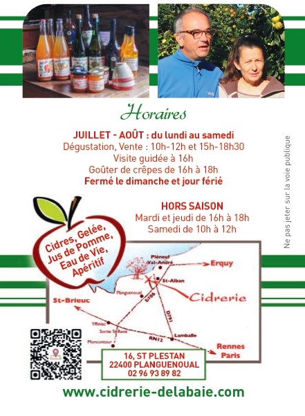 CIDRERIE DE LA BAIE