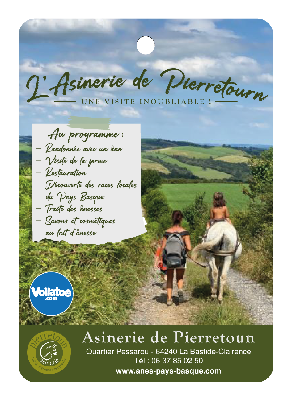 Ferme decouverte Asinerie de Pierretoun, randonnées avec ânes