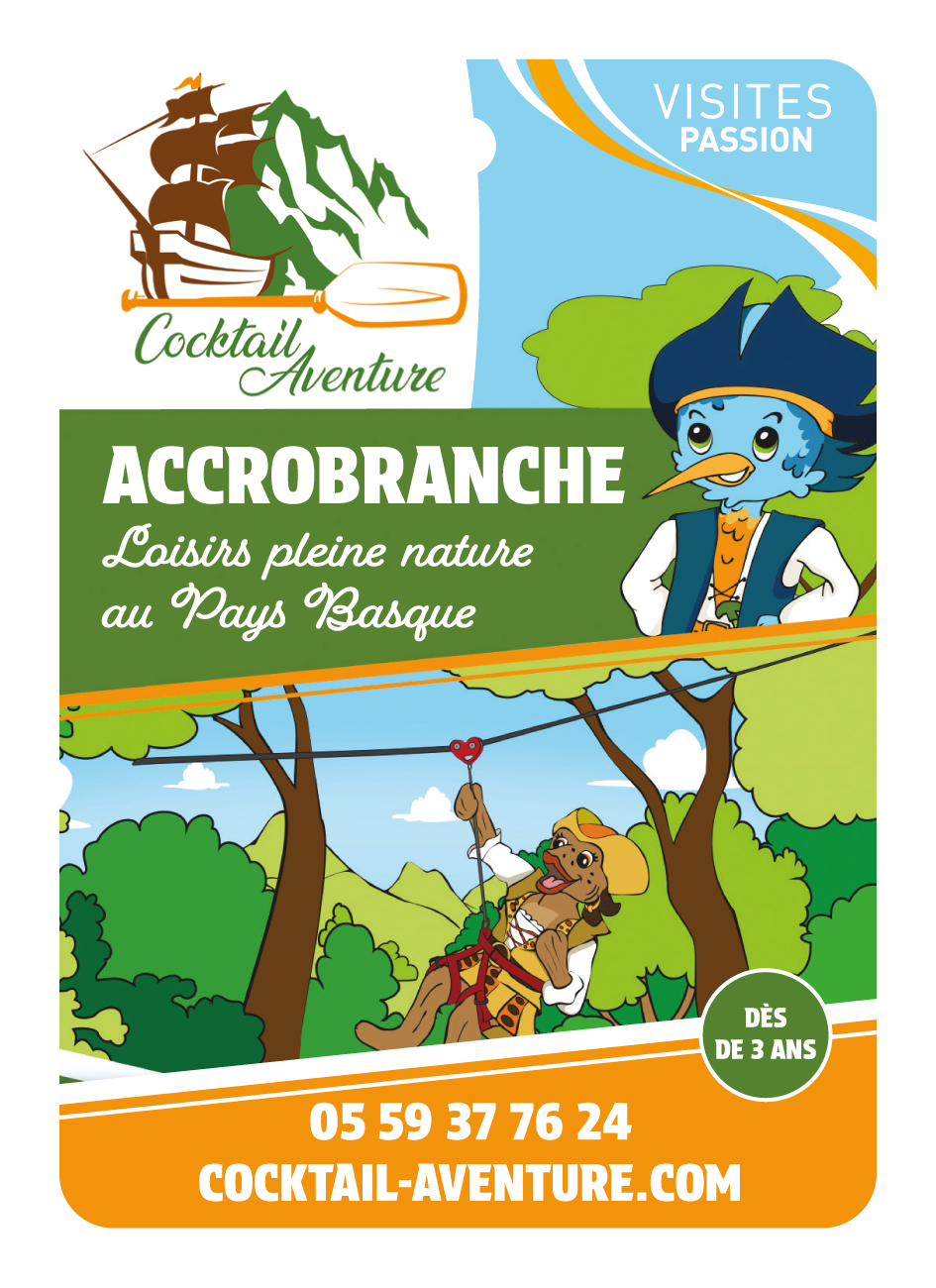 Cocktail aventure Accrobranche