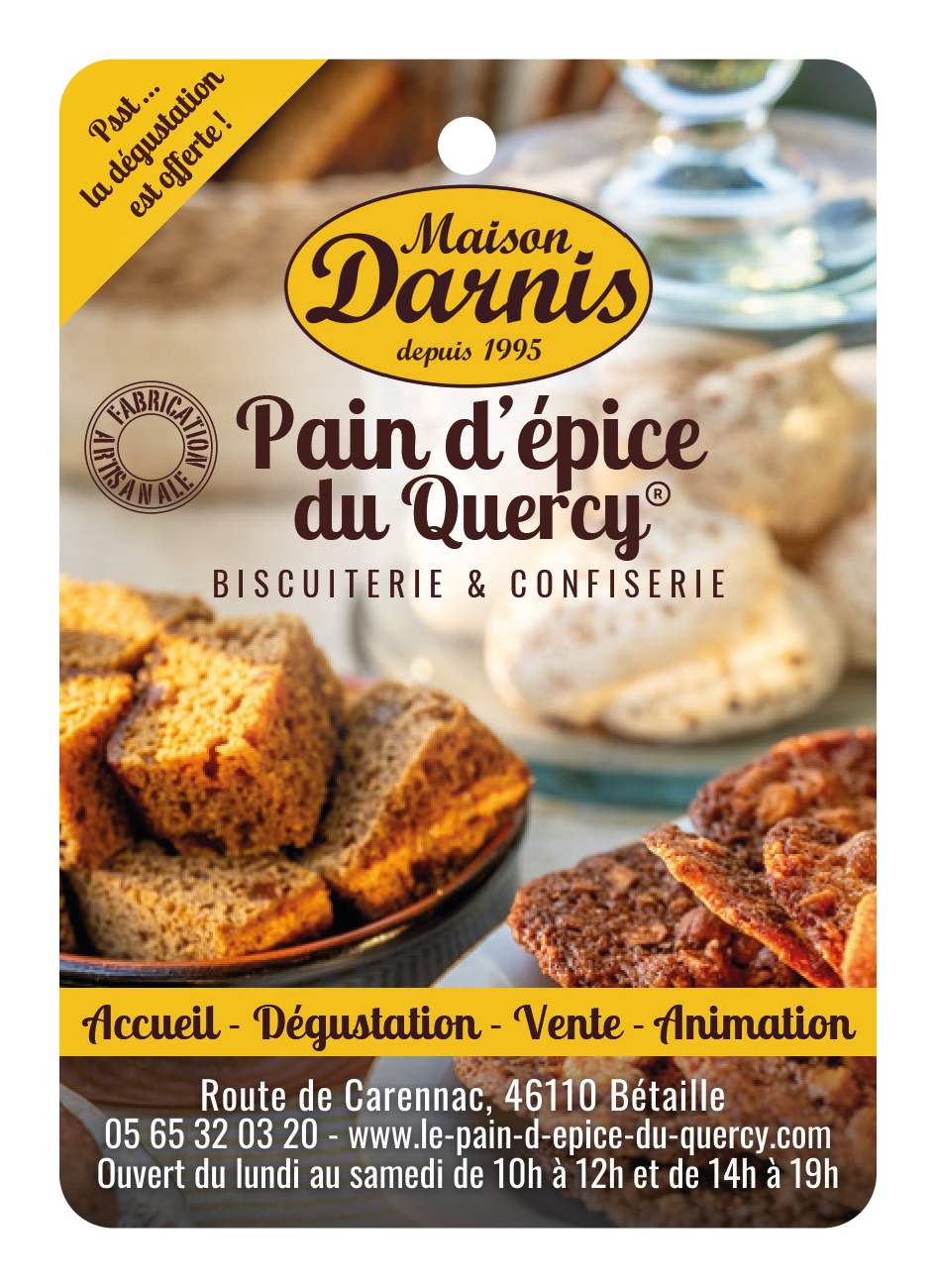 Maison Darnis pain d'épice du Quercy
