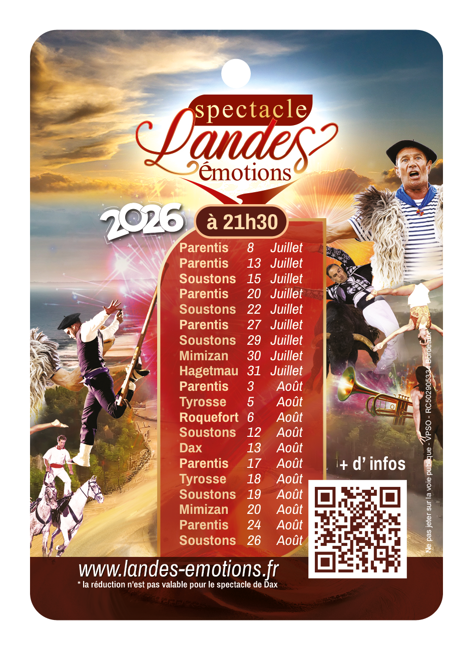 Spectacle Landes émotions