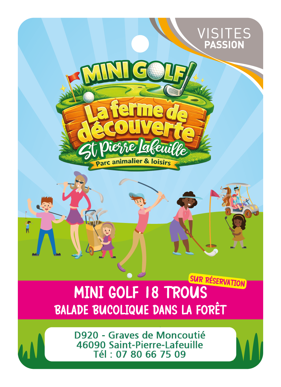 Mini Golf de la Ferme de Découverte de Saint-Pierre-Lafeuille