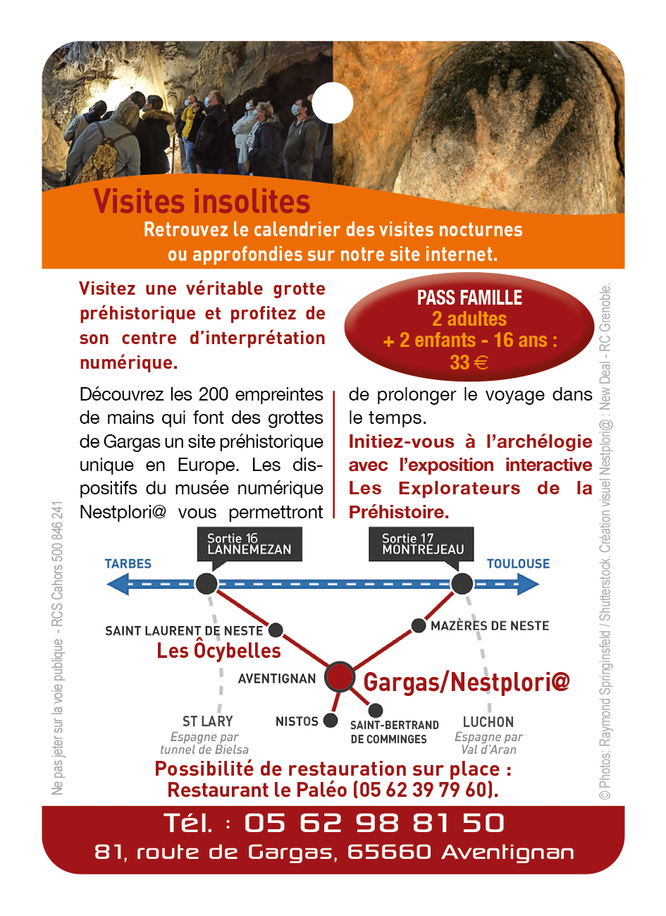 Grottes préhistoriques de Gargas / Nestploria
