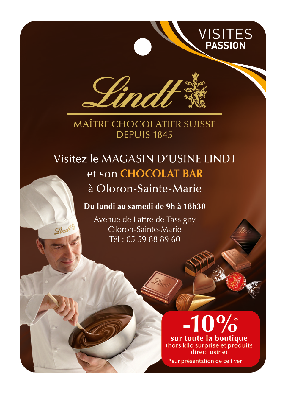 Magasin d'Usine des Maîtres Chocolatiers Lindt (Oloron-Sainte-Marie)