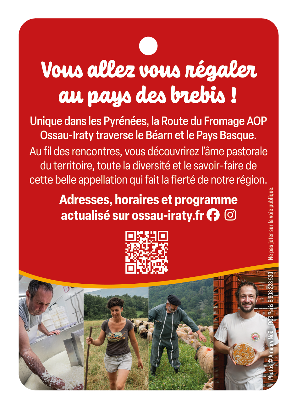 Route du Fromage AOP Ossau-Iraty