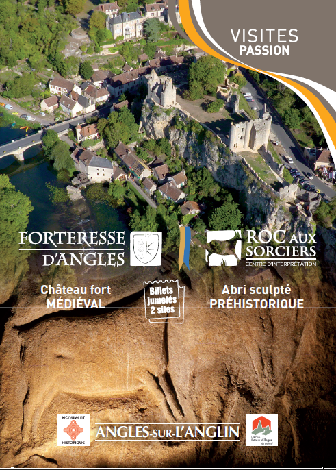 Forteresse d’Angles et Roc aux Sorciers à Angles sur l’Anglin