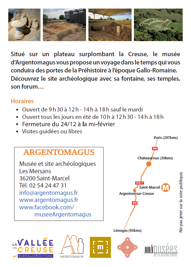Argentomagus Musée et site archéologiques à Saint-Marcel
