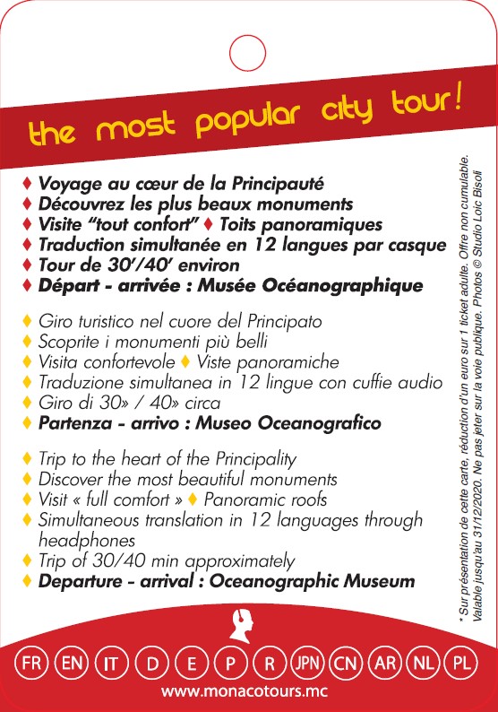 Monaco Tours - Petit train touristique