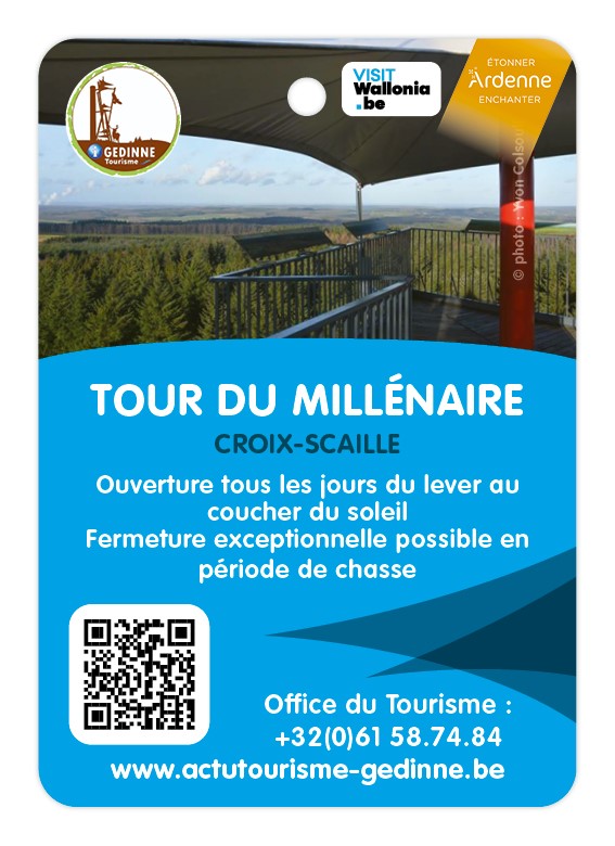 Tour du Millénaire - Panorama unique Gedinne