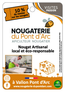 NOUGATERIE DU PONT D\'ARC - Apiculteur Nougatier - Nougat artisanal, local et éco-responsable